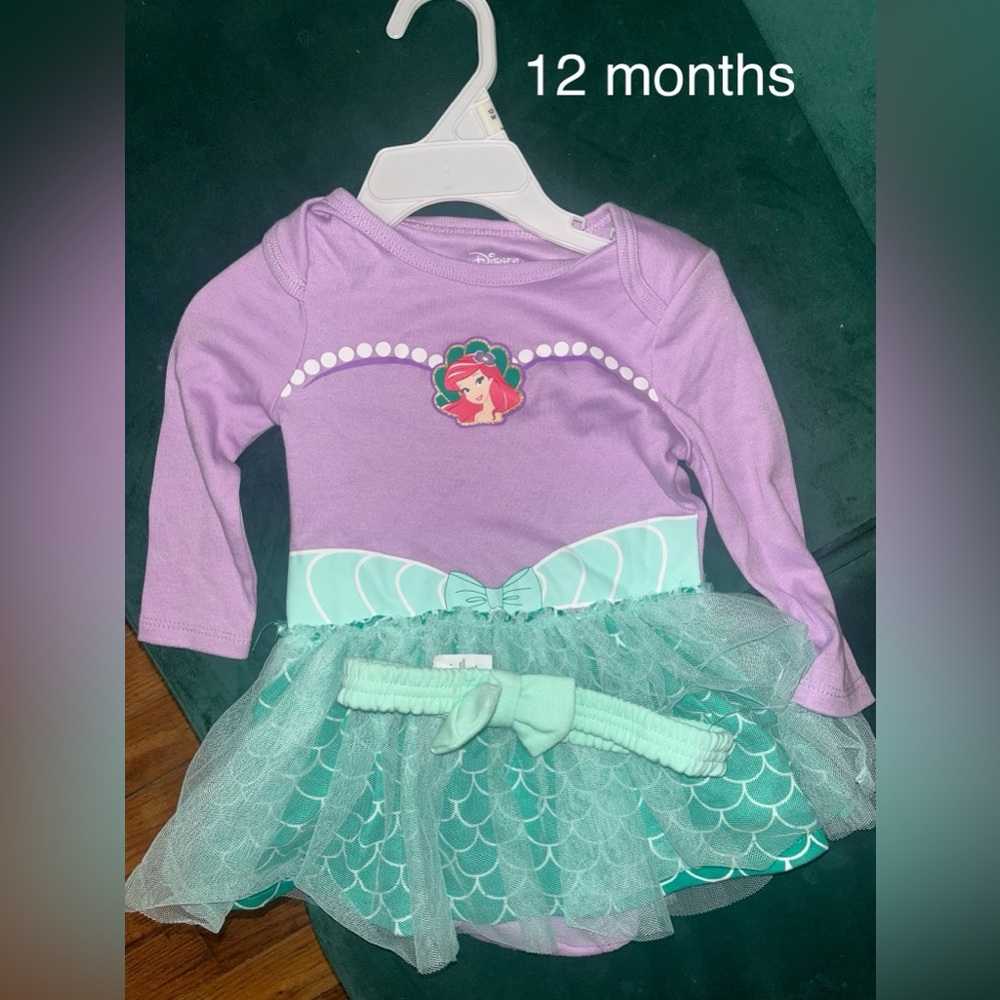 Disney Ariel Costume for Kids - Lavender and Aqua